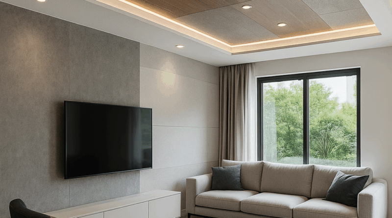 Inovasi Material Plafon Modern: Gypsum, Shera, dan Fiber Cement untuk Desain Elegan